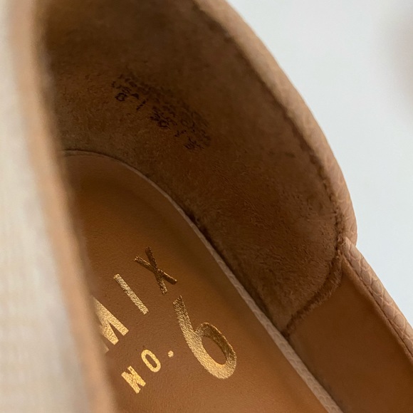 mix no. 6 tan faux leather flats in tan - Picture 7 of 7